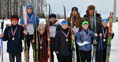 Спортсмены Большечурашевской школы