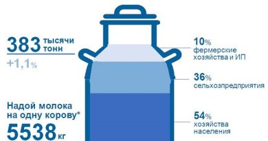 Производство молока